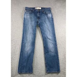 Vans V66 Slim Fit Jeans Men 31x30 Blue Denim Faded Skater Grunge Casual Gorpcore